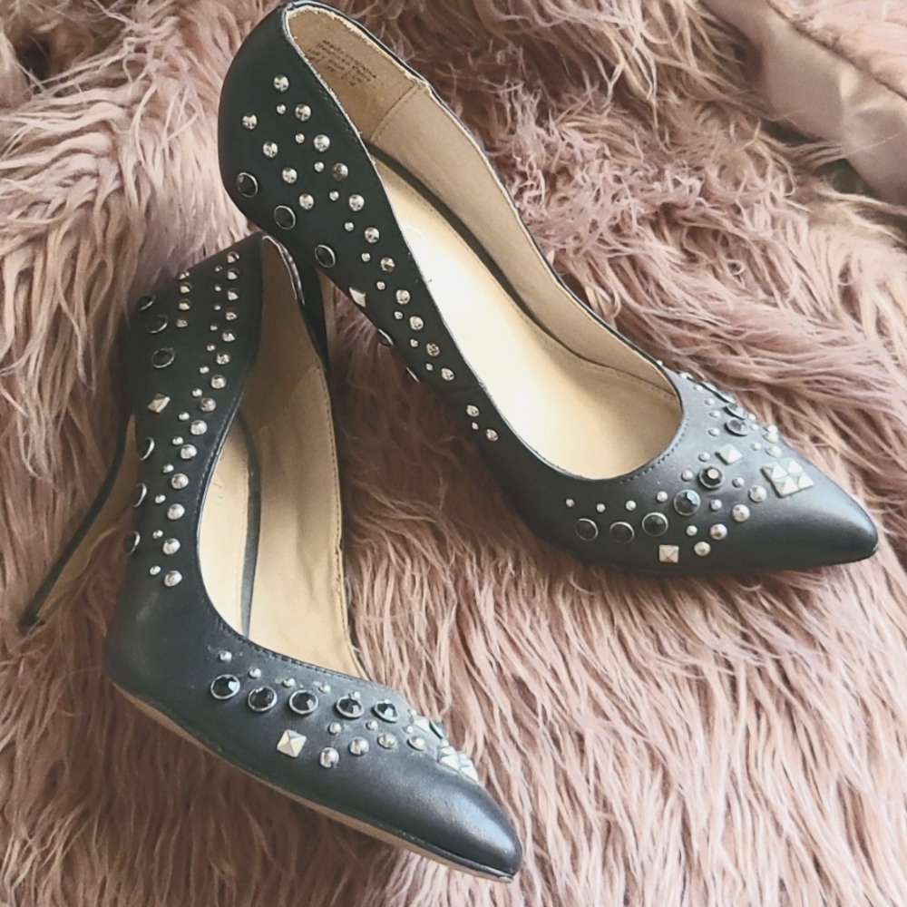 Aldo Stud Embellished Pumps